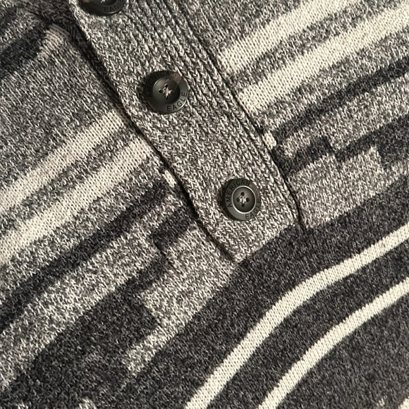 🦅American Eagle Vintage Aztec Pull Over Hoodie Sweater Unisex - Picture 15 of 16